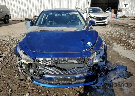 2019 Infiniti Q50 Luxe z USA, uszkodzony, nr VIN JN1EV7AR2KM592013